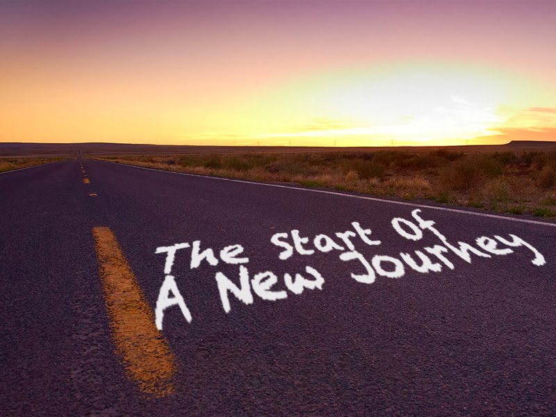 start a new journey artinya